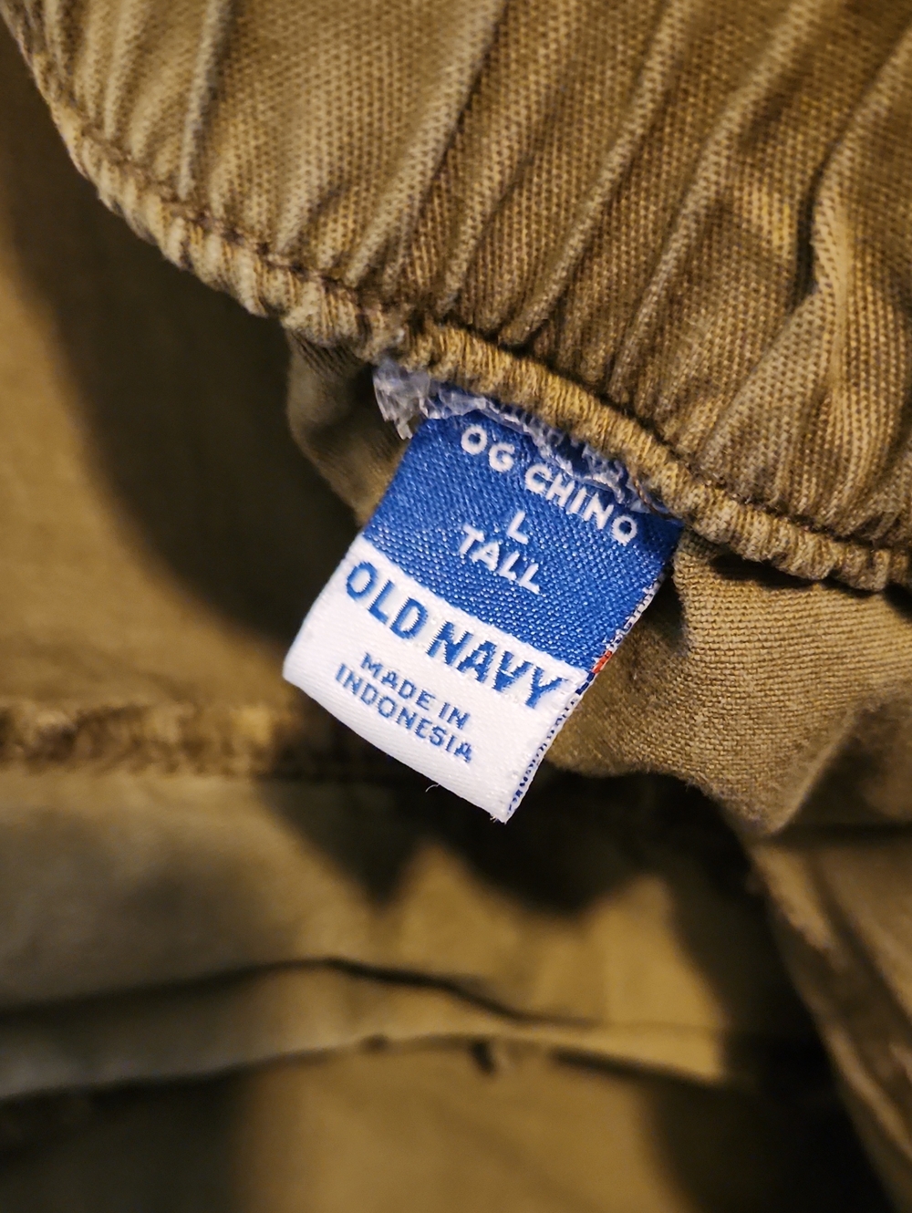 Old Navy High Rise OG Chino Ankle Pants Green - Picture 4 of 4